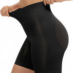 SHAPERX Tummy Control Underwear for Women – Mid-Waisted Seamless Shapewear Shorts Anti-Rolling Body Shaper Under Dresses