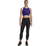 Under Armour Womens HeatGear Armour High Waisted Ankle No-Slip Leggings , Black (001)/White , Medium