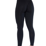 AUROLA Dream Collection Workout Leggings for Women High Waist Seamless Scrunch Athletic Running Gym Fitness Active Pants Dark Black L