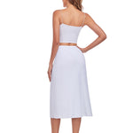 MANCYFIT Half Slips for Under Dresses Slip Skirt for Women A-line Underskirt for Dresses White Large