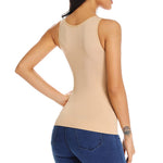 Women's Cami Shaper with Built in Bra Tummy Control Camisole Tank Top Underskirts Shapewear Body Shaper