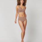 SPANX Breast of Both Worlds Reversible Comfort Bra - Wireless, Seamless Bra - Reversible Design - Wire-Free Comfort - Oxford/Indigo Haze - Medium