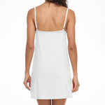 Anyeager Women's Full Slips for Under Dresses Sleeveless Cami Slip Dress V Neck Nightgown (White, Small)