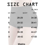 Miajiins Postpartum C Section Compression Cotton Underwear High Waisted Full Coverage Panties M101-3PK-5