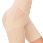 FluxFloe Shapewear for Women, Light Shaping Tummy Control High-Waisted ShortsSeamless, No-Roll Waist, 3D Butt Lift, Breathable, Invisible Under Dresses - Nude - M