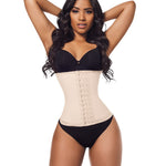 Forma Tu Cuerpo Faja Cinturilla Colombiana Moldeadora - Hourglass Waist Trainer for Tummy Control - Postpartum Waist Trimmer for Workout & Daily Use BEI 2XL