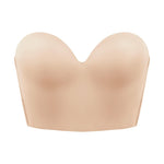 HSIA Longline Strapless Bra for Women, Anti-Slip Support Corset for Large Bust Convertible Bustier Bandeau for Big Breasts