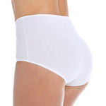 Bali womens Cotton Light Control Dfx037 2-pack shapewear briefs, Nude/Lace for Flowers, XX-Large Plus