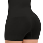 Womens Slip Shorts for Under Dress Seamless Shapewear Boyshorts Tummy Control Panties Shaping Shorts(#2 Black(high Waisted),Large)