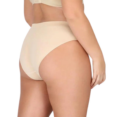 Underoutfit Seamless Stretch Everyday - U Briefs for Women, 3 pack Sand