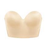 HSIA Longline Strapless Bra for Women, Anti-Slip Support Corset for Large Bust Convertible Bustier Bandeau for Big Breasts