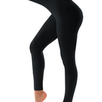 Bluemaple High Waisted Leggings for Women - Tummy Control Pants Non See Through Workout Soft Yoga Pants for Running Plus Size