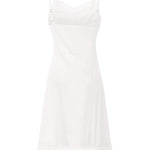 Belle Poque Lace Chemise White Full Slip Under Dress Whole Slips for Women M