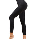 Homma Activewear Thick High Waist Tummy Compression Pants Slimming Body Yoga Leggings Postpartum Pants Black X-L