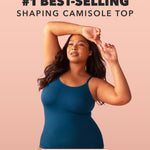 SHAPERMINT Womens Tops - Scoop Neck Cami Body Shaper for Women, Shapewear Tummy Control, Camisole Tank Tops for Women