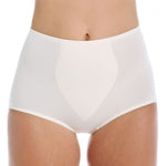 Bali womens Cotton Light Control Dfx037 2-pack shapewear briefs, Nude/Lace for Flowers, XX-Large Plus