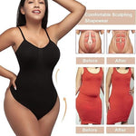 SHAPERX Women's Shapewear Bodysuit Tummy Control Body Shaper Waist Snatching Seamless Brief Body Suit