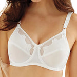 Bali womens Flower Underwire Bra #0208, White, 38C
