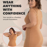 SHAPERMINT Shapewear for Women - High-Waisted Shapewear Tummy Control Shorts, Thigh Slimmer, Underwear for Women Nude