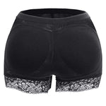 Vorcy Women Butt Pads Fake Butt Lifter Shapewear Padded Panties Hip Enhancer Pads Body Shaper Tummy Control Black