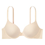 Victoria's Secret Pink Wear Everywhere T-Shirt Bra, Lightly Lined, Smooth, Bras for Women, Beige (34B)