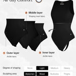 Popilush Bodysuits for Women Scoop Neck Body Suits Sleeveless Thong Halter Cotton Casual Tank Top for Summer