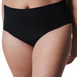 SPANX SPANXsmooth Undie-tectable Brief - Comfortable Core Control - Invisible Shapewear Underwear - No Visible Panty Lines - Very Black - Medium