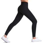 Dragon Fit Compression Yoga Pants Power Stretch Workout Leggings With High Waist Tummy Control, 02black, Large