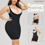 JOYSHAPER Full Slips for Women Under Dresses Tummy Control Dress Slip Shapewear invisible Body Shaper (Black, XXX-Large)