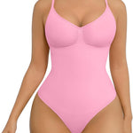 FeelinGirl Shapewear Bodysuit for Women Tummy Control Body Shaper Going Out