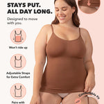SHAPERMINT Womens Tops - Scoop Neck Cami Body Shaper for Women, Shapewear Tummy Control, Camisole Tank Tops for Women