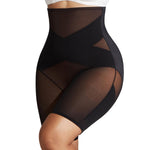 MOVWIN Tummy Control Body Shaper Shorts - High Waist Thigh Slimmer Panties Shapewear Black