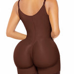 YIANNA Fajas Colombianas Shapewear for Women Tummy Control Postpartum Body Shaper Butt Lifter Post Surgery Compression Garment Bodysuit,YA7212-Brown-2XL
