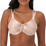 Bali Women's Minimizer Bra, Satin Tracings Underwire Bra, Bustline Slimmer, Full Coverage Bra