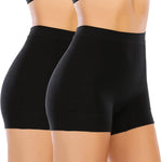 Womens Seamless Shaping Boyshorts Panties Tummy Control Underwear Slimming Shapewear Slip Shorts