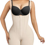 SHAPERX Women's Fajas Colombianas Tummy Control Shapewear Postpartum Butt Lifting Body Shaper with Boned Support