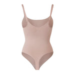 Maidenform Women's Seamless Shapewear, Tummy Control Thong Bodysuit, Firm Control Thong Body Shaper