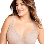 Bali Passion for Comfort Women’s Lace Underwire Bra, Multiway Convertible Bra, Soft Lace Bras for Women