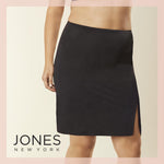 Jones New York womens Silky Touch "23 Anti-cling Knee Length Half Slip, Nude, Medium US