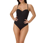 Maidenform Women's Tummy Shaping Thong Bodysuit, Multiway Thong Shaper, Firm Control