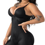 Snatched Body Tummy Control Shapewear Bodysuit Full Body with Built in Cups | Soft Control for Women Caramel