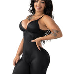 Snatched Body Tummy Control Shapewear Bodysuit Full Body with Built in Cups | Soft Control for Women Black 2XS
