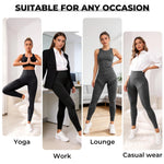 Anti Cellulite Leggings,3D Leggings Cellulite Compression,Resistance Band Legging for Women Tummy Control Butt Yoga Pants(Large,Black)