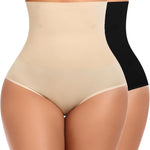Werena Tummy Control Shapewear Underwear for Women Seamless Girdle Panty High Waist Shaping Panties Slimming Shaper