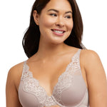 Bali Women's One Smooth U Lace Underwire Bra, Comfort Stretch Full-Coverage Convertible Bra