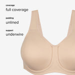 Wacoal Sport Underwire Bra 855170 Natural Nude 38D