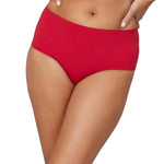 SPANX SPANXsmooth Undie-tectable Brief - Comfortable Core Control - Invisible Shapewear Underwear - No Visible Panty Lines - Red Pop - Medium