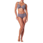 SPANX SPANXsmooth Undie-tectable Brief - Comfortable Core Control - Invisible Shapewear Underwear - No Visible Panty Lines - Mythical Grey - Medium