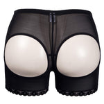 FUT Women Butt Lifter Panties Hip Enhancer Shapewear Butt Lifting Body Shaper Shorts Black Lace