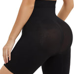 SHAPERX Tummy Control Underwear for Women – Mid-Waisted Seamless Shapewear Shorts Anti-Rolling Body Shaper Under Dresses